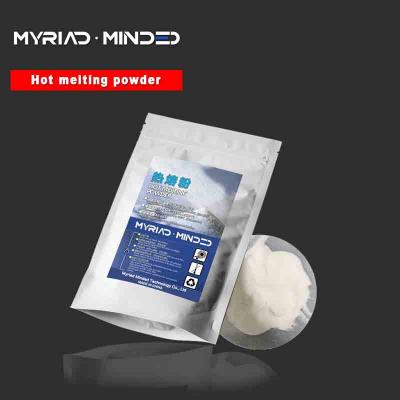 Hot melting powder