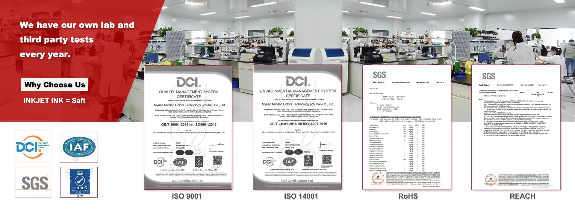 Inkjet Ink Factory-R & D Strength